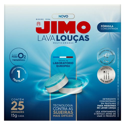 Lavavajillas JIMO en pastilla y secante para maquina
