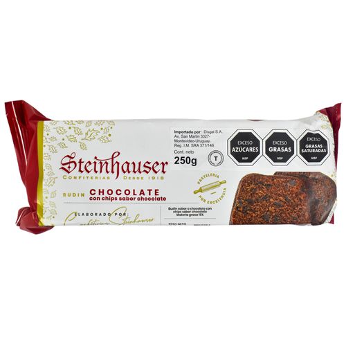 Budín con Chips Chocolate STEINHAUSER 250 g
