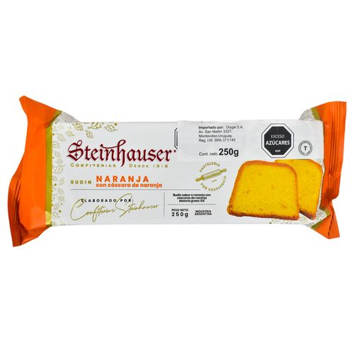 Budín Naranja STEINHAUSER 250 g