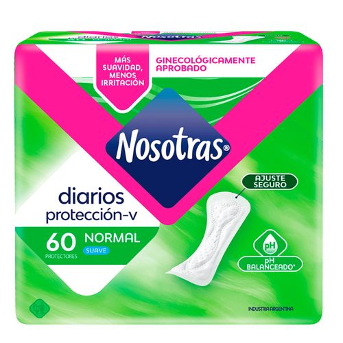 Protectores Diarios NOSOTRAS Normal 60 un.