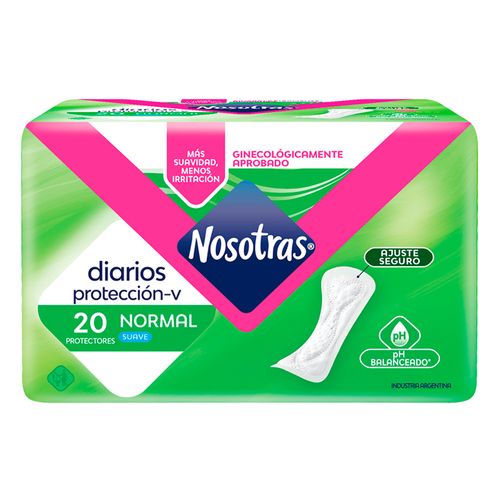 Protectores Diarios NOSOTRAS Normal 20 un.