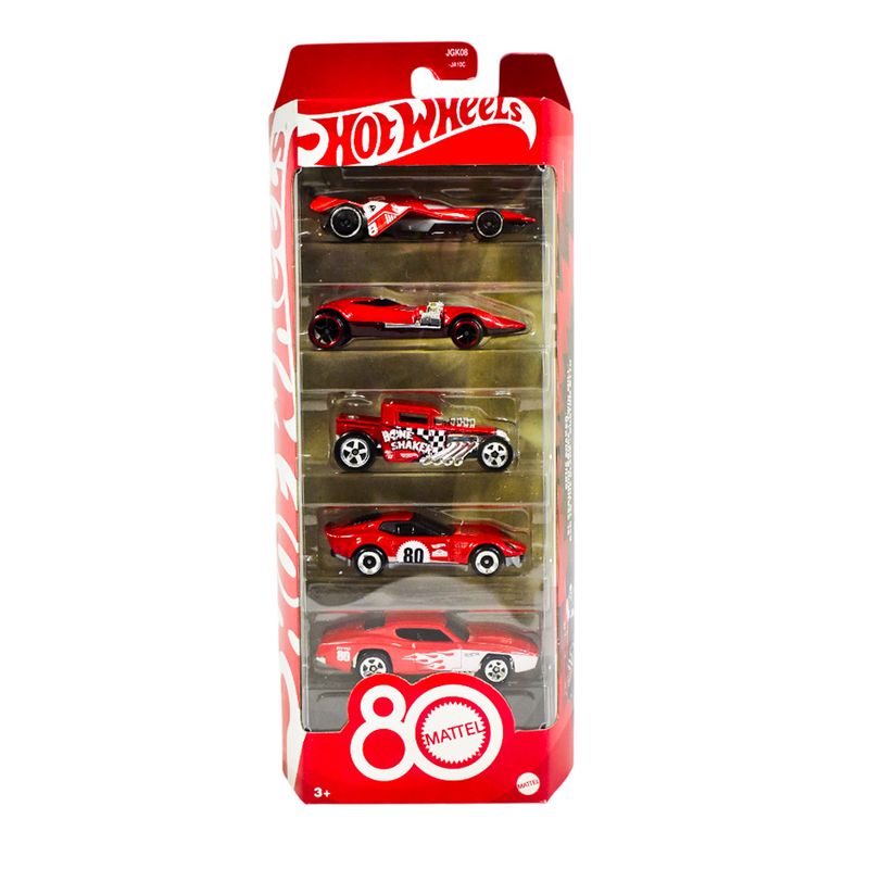 HOT-WHEELS-Vehiculos-Pack-x-5