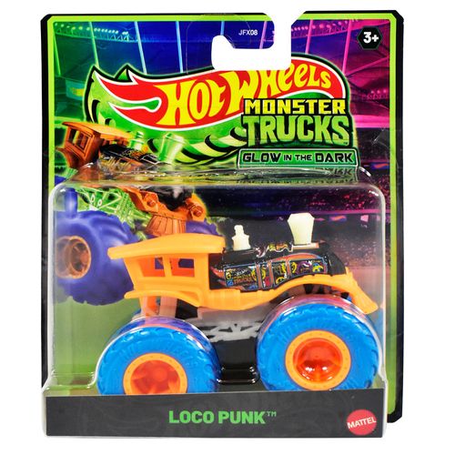 HOT WHEELS Monster Trucks Glow Surtido 1:64