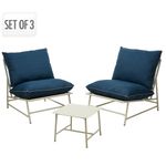Set-de-jardin-en-acero-3-piezas-azul
