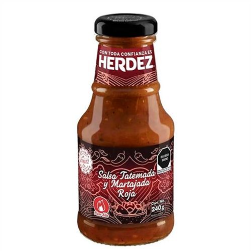 Salsa Roja Tatemada HERDEZ 240 g