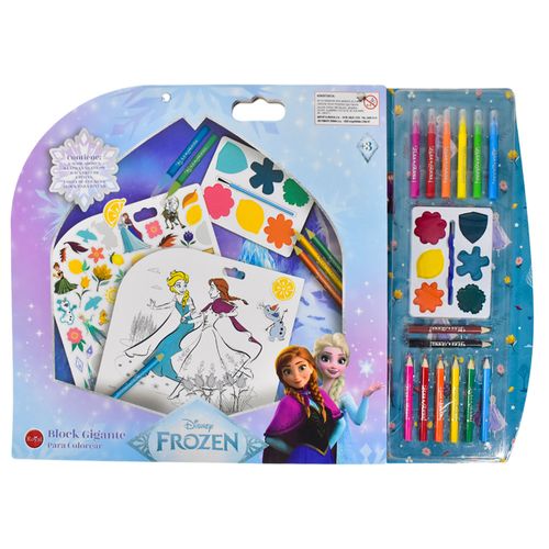 Block Gigante para Colorear Frozen DaVinci Kids