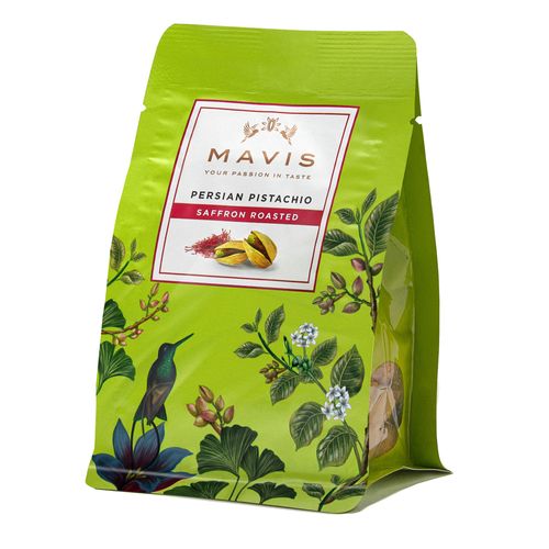Pistachos Tostados al Azafrán MAVIS 100 g