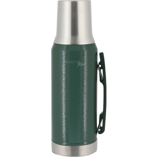 Termo 1,2 L con tapa mate acero inoxidable dúo verde