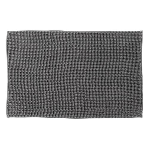 Alfombra para Baño Chenille 50x80 cm Gris