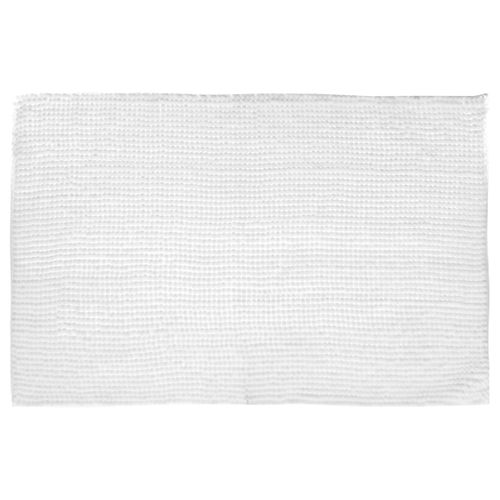 Alfombra para Baño Chenille 50x80 cm Blanca