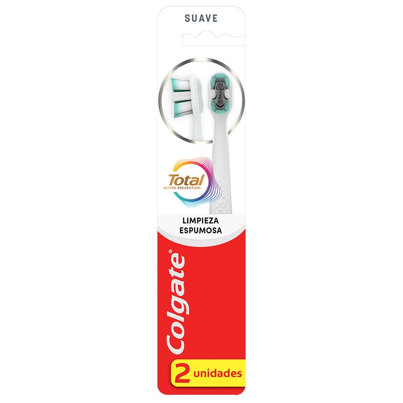 Cepillo-Dental-COLGATE-Total-Limpieza-Espumosa-Suave-Pack-x-2