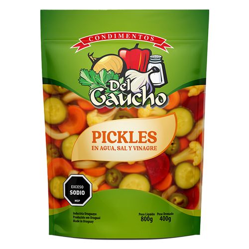 Pickles Mixed DEL GAUCHO 400 g