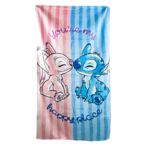 Toalla Infantil VELOUR 70x130 cm Stitch