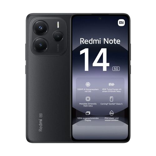 XIAOMI Redmi Note 14 5G 256 Gb Negro