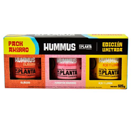 Pack x 3 Hummus De La Planta CENTENARIO