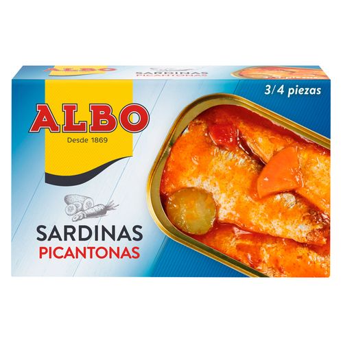 Sardinas picantes ALBO 120 g