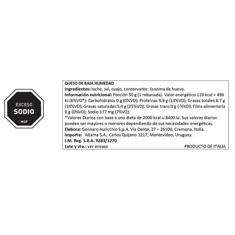 Queso-grana-padano-cuña-Auricchio-250-g