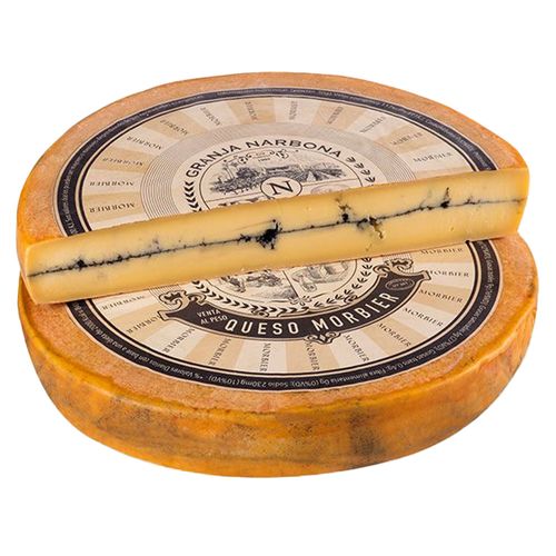 Queso Morbier Cuña vacío Granja Narbona x 250 g