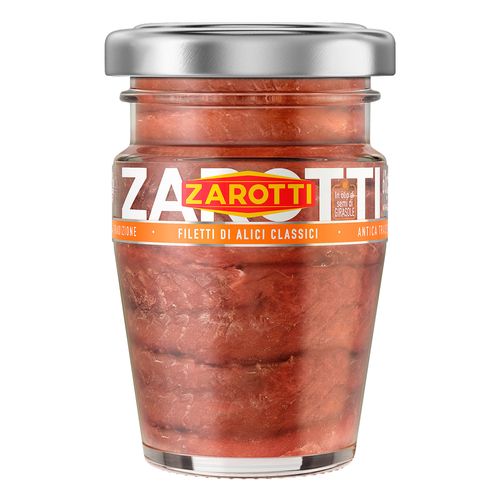 Filet de anchoas ZAROTTI en aceite de girasol 80 g