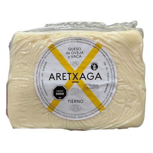 Queso mezcla ARETXAGA tierno cuña Kg