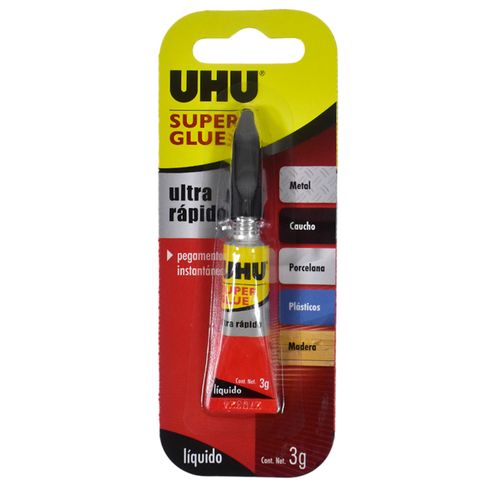 Pegamento UHU Súper Glue 3 g