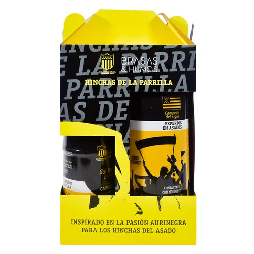Mojo Parillero + Sal para Carne BRASAS y HUMOS Peñarol 630 g
