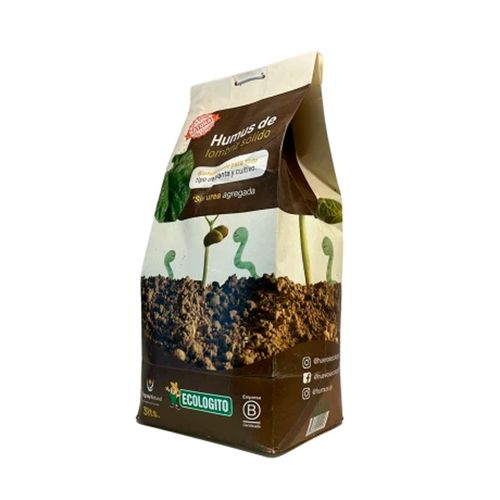 Humus de Lombriz Sólido BIOFERT para Plantas 3 L
