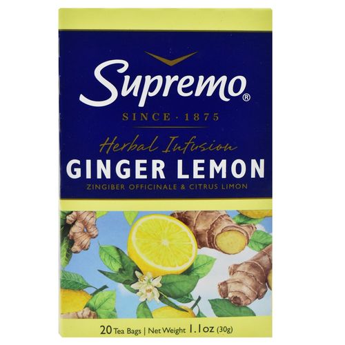 Té Jengibre con Limón SUPREMO 20 Sobres
