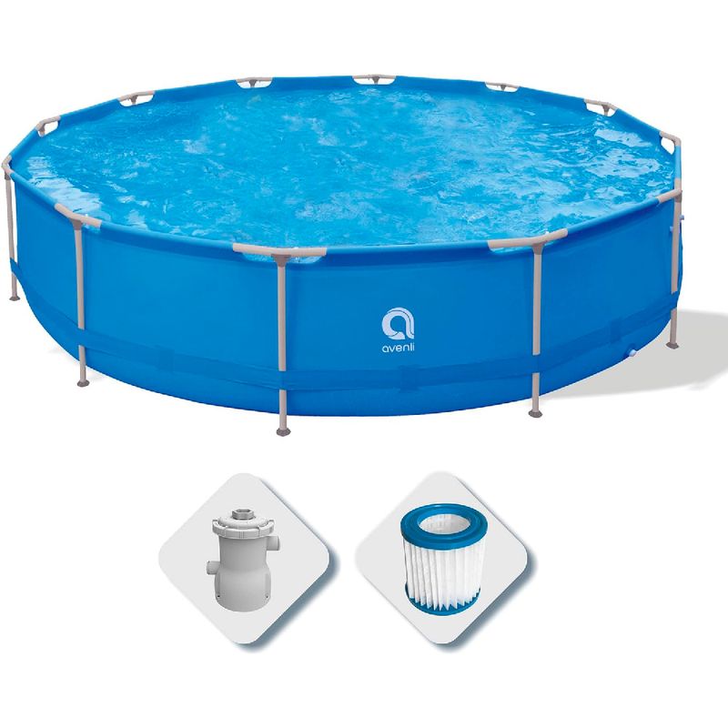 Piscina-JILONG-est-9495-L-con-filtro