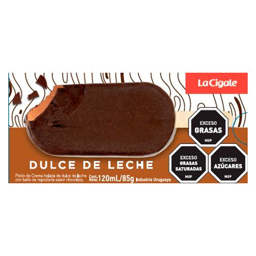 Pinito LA CIGALE ddl Bañado de Chocolate