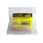 Cruceta-CROWNMAN-plastica-para-juntas-25-mm-x100-un.