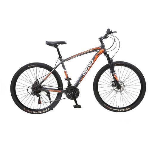 Bicicleta BMD Rod. 26 Acero/21 Vel Gris/Naranja
