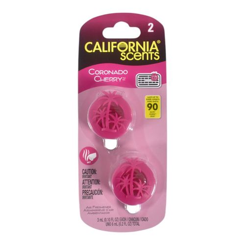 Perfumador CALIFORNIA Md Aromat CORONA Cherry x 4