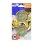 Pelota-x-2-gato-NERF-dog-hierba-gatera-con-sonido