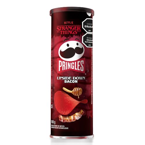 Papas Fritas PRINGLES Upside Down Bacon 100 g