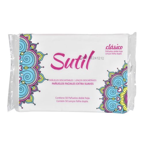 Pañuelo Facial SUTIL Extra Suave 50 un