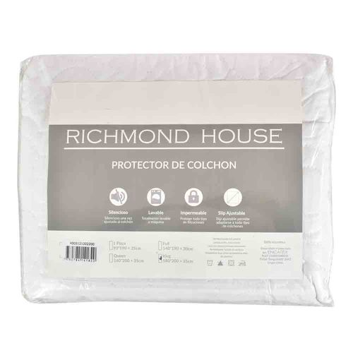 Protector de Colchón 180x200 cm RICHMOND Impermeable
