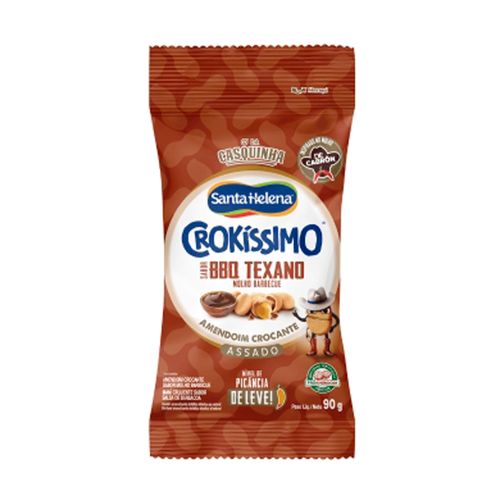 Maní Japonés CROKISSIMO Sabor Bbq Texano 90 g