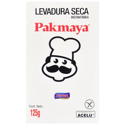 Levadura instantánea PAKMAYA HORNEX 125 g