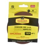 Disco-perforado-HUNTER-con-velcro-grano-grueso-125-mm-5-un.