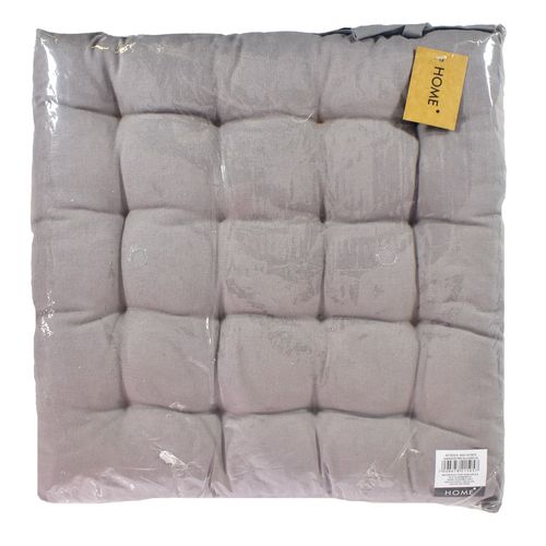 Almohadón para Silla 40 x 40 cm Gris Oscuro 2022-128