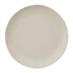 Plato-para-Postre-en-Melamina-Color-Crema-Mate-23-cm