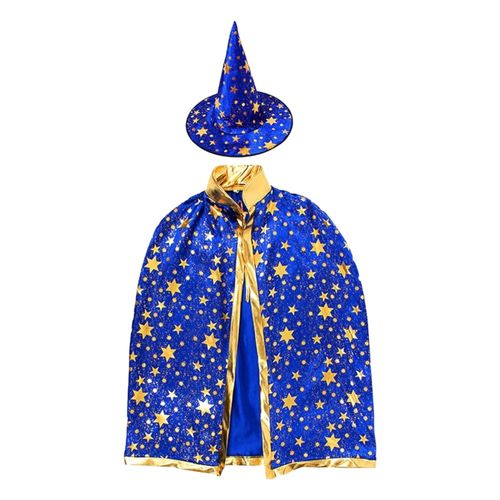 Disfraz Capa y Gorro Infantil Varios colores