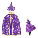 Disfraz-capa-y-gorro-infantil-varios-colores