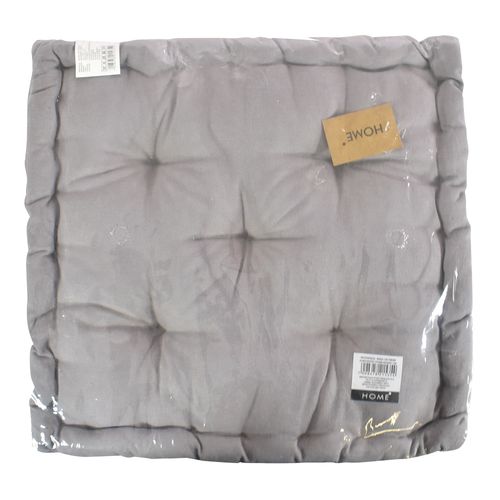 Almohadón Tatami 40 x 40 x 7 cm Gris Oscuro