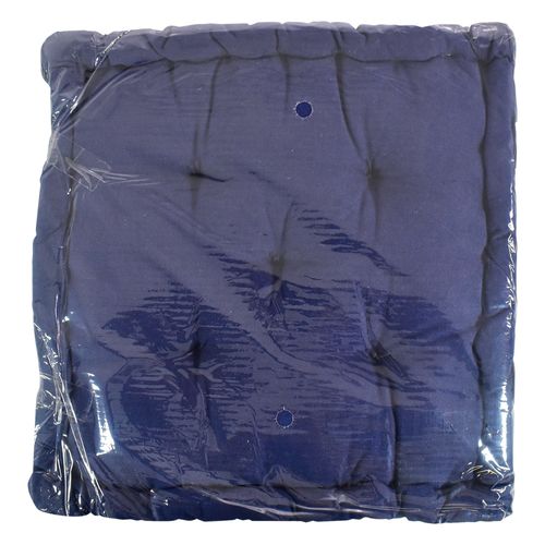 Almohadón Tatami 40 x 40 x 7 cm Azul Marino
