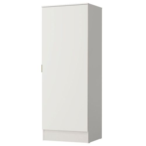 Zapatera alta 1 puerta 60 x 128 x 40 cm Blanca