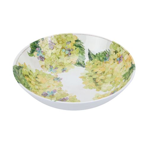 Ensaladera en Melamina Hortensia Verde 35,6 cm