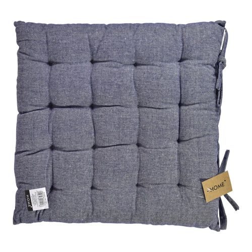 Almohadón para Silla 40 x 40 cm Azul Chambry 19449