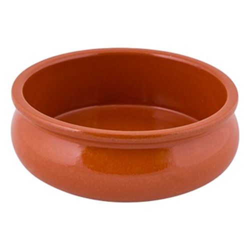 Cazuela bombe 24 cm cerámica terracota